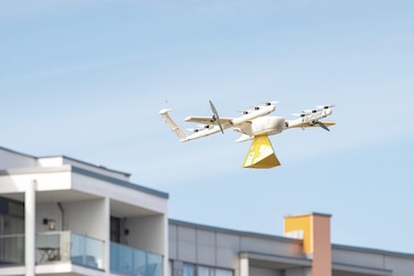 Wing logra hito de entrega con drones
