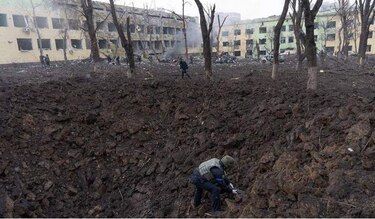 Bombardeo ruso de hospital pediátrico provoca indignación global