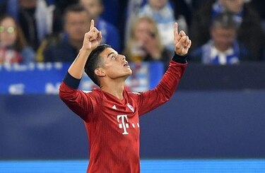 James Rodríguez brilla en la cuarta victoria seguida del Bayern
