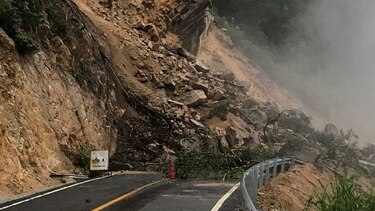 Autoridades evalúan derrumbes en Coclé; buscan estabilizar el área