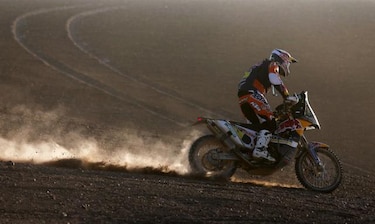 Marc Coma gana undécima etapa del Dakar en motos