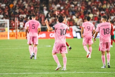 Un Messi estelar orquesta la goleada del Inter Miami en Nueva York
