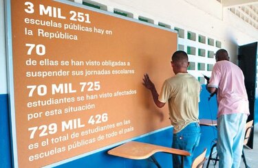 Estudiantes, afectados por daños en planteles