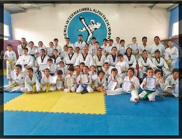 Boris Álvarez, maestro del taekwondo