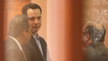 Empezó la audiencia a Guillermo Ferrufino y su familia, por supuesto enriquecimiento injustificado