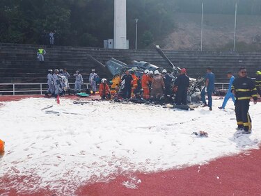 Diez fallecidos por el choque de dos helicópteros de la Marina de Malasia