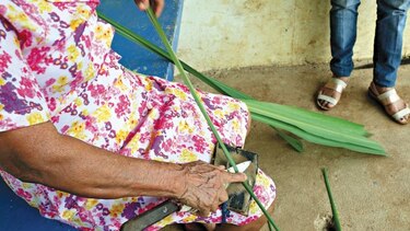 El de cañita es un tipo de sombrero que resiste el agua