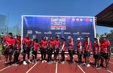 Panamá compite por primera vez con un equipo completo de tiro con arco en Chile