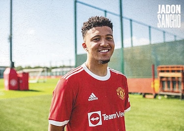 El Manchester United incorpora a Jadon Sancho