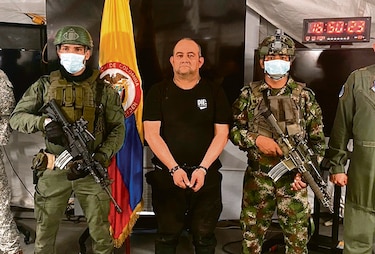 Otoniel, figura del Clan del Golfo en Colombia, es condenado a 45 años de cárcel por narcotráfico