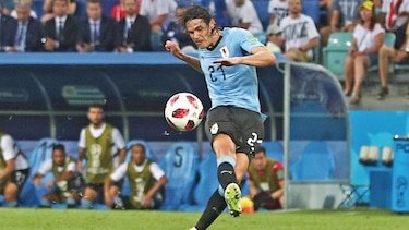 Cavani se viste de héroe en la victoria sobre Portugal
