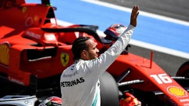 Lewis Hamilton logra la 'pole' en GP de Francia