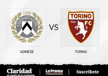 Torino busca prevalecer hoy de local ante Udinese