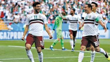 México sigue con su ola de victorias en Rusia