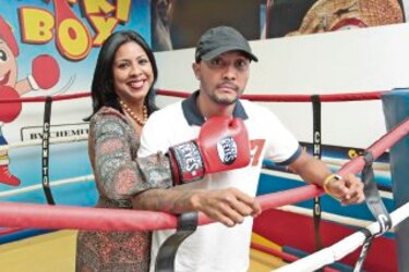 La mujer detrás del campeón Anselmo Chemito Moreno