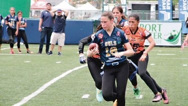 Owls pisa fuerte en ‘flag’ femenino Juvenil Kiwanis