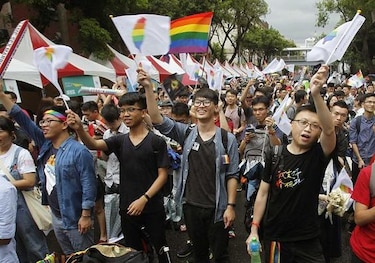 Taiwán dicta una histórica sentencia a favor de las uniones entre personas del mismo sexo