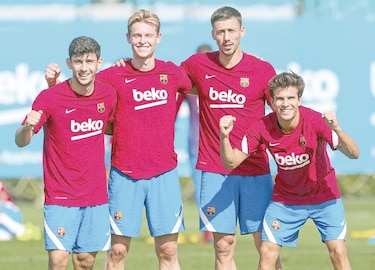 El Barcelona busca enderezar el rumbo en la Champions en duelo ante el Benfica