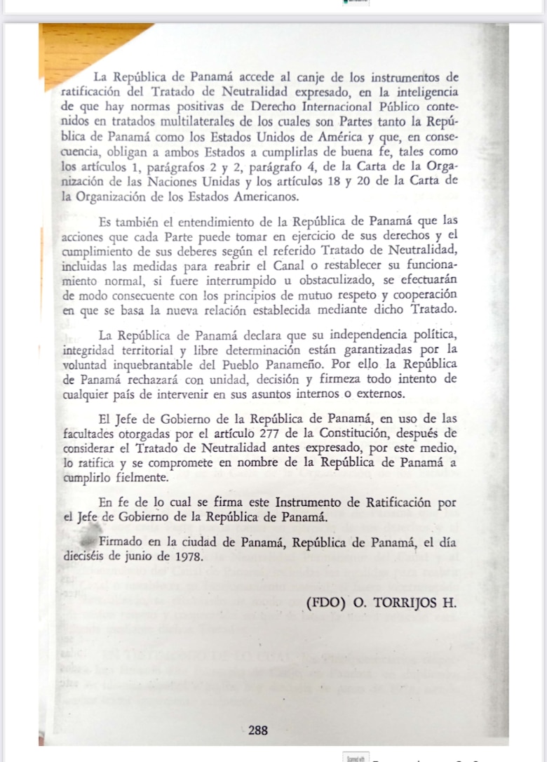 Donald Trump, el Canal de Panamá y lo pactado en el Tratado de Neutralidad
