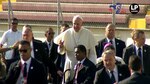 El Papa se despide de Panamá