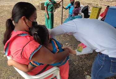 Una bebé ngäbe muere a causa de la tosferina