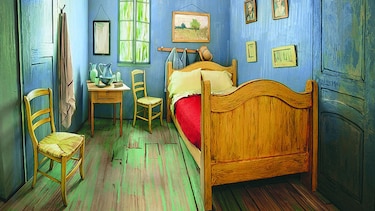 Réplica de habitación de Van Gogh podrá ser rentada