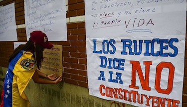 A contrarreloj, opositores venezolanos intentan frenar la constituyente