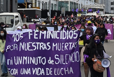 Miles salen a las calles en el mundo para pedir el fin de la violencia contra las mujeres