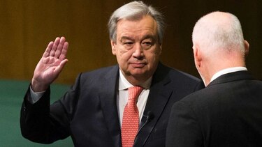 Antonio Guterres jura como secretario general de la ONU