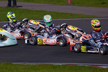 Gianmatteo Rousseau hace historia en el Campeonato Europeo de Karting FIA
