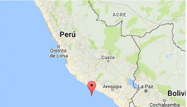 Sismo de magnitud 6.3 sacude costa sur de Perú