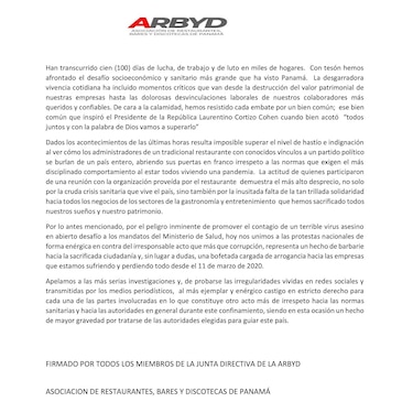 Dueños de bares y restaurantes expresan su indignación por reunión del PRD, piden sanción