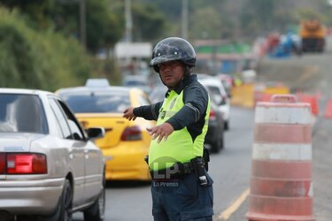 Más de dos mil boletas de tránsito fueron emitidas en las últimas 24 horas