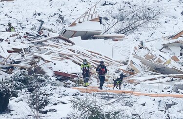 Alud de tierra en Noruega deja tres muertos y siete personas desaparecidas