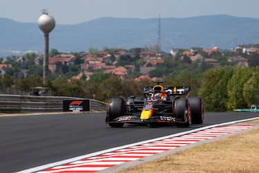Verstappen piensa que será difícil batir a los Ferrari en el Gran Premio de Hungría