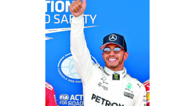 Lewis Hamilton suma una nueva ‘pole’