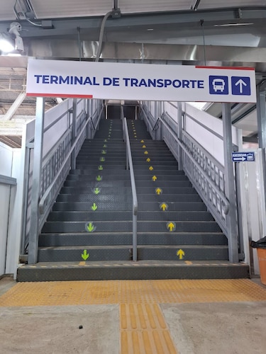 Atención usuarios del Metro: habilitan paso temporal hacia la estación de Albrook