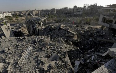 Gaza afronta su tercera reconstrucción en apenas seis años