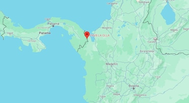 Se accidenta helicóptero del ejército colombiano cerca de la frontera con Panamá; reportan cuatro militares muertos