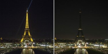 Apagan millones de luces en todo el mundo