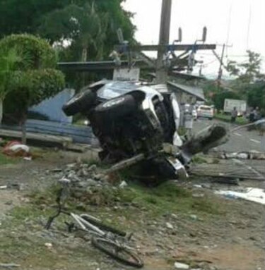 Colisión deja un muerto y tres heridos en Arraiján