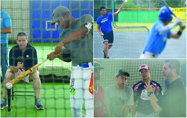 Una mañana de béisbol con Chen y Sáenz