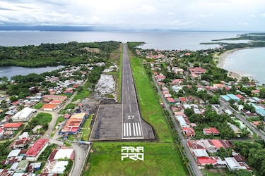 Ampliación del aeropuerto de isla Colón arrancará con $3 millones