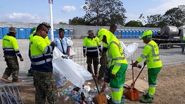 Durante la JMJ se recolectaron 7 mil toneladas de basura, según informe de la AAUD