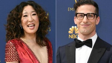 Sandra Oh y Andy Samberg serán anfitriones de Globos de Oro