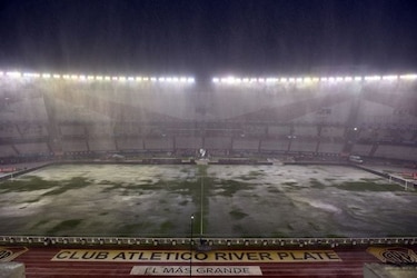Partido entre Argentina y Brasil se suspende por temporal