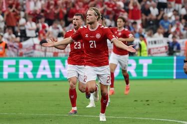 Inglaterra resiste la intensidad de Dinamarca en la Eurocopa