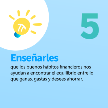 Los hijos y las finanzas