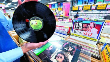 Sony relanzará los vinilos
