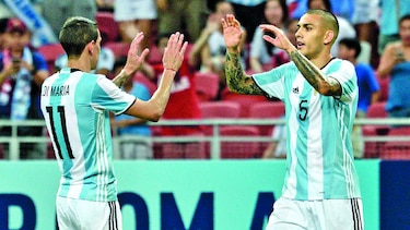 Argentina gana segundo juego